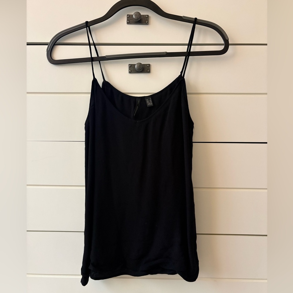 Mango black camisole